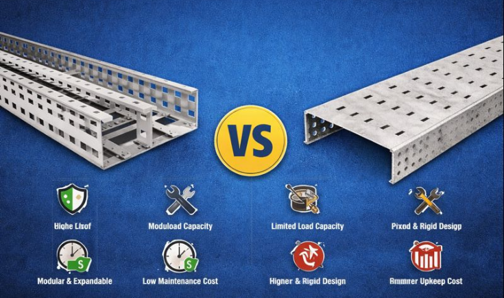 Unistrut Cable Tray vs GI Cable Tray Comparison